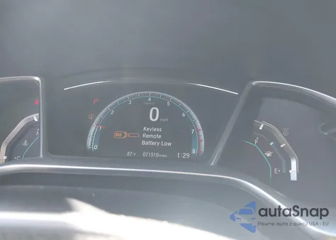 2018 Honda Civic Ex from USA, damaged, VIN 2HGFC2F74JH553461